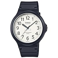 Casio MW-240 Watch, Casio Collection, white, Newest model