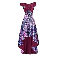 High Low Camouflage Wedding Guest Bridesmaid Dress Prom Gowns 2024