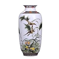 Chinese White Ceramic Vase, Porcelain Gift Vase for Home Decoration