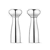 Alfredo Stainless Steel Salt and Pepper Shakers