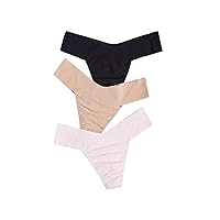 hanky panky, Breathe Eve Natural Rise Thong Value 3 Pack