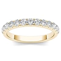 14k Yellow Gold 1/2ct TDW Diamond Wedding Band (I-J, I2)