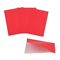 Restaurantware Bag Tek 6.3 x 4.7 Inch Double Open Bags 100 Small Deli Paper Sheets - Disposable Greaseproof Red Paper Deli Wrap Liners For Snacks Cookies And More