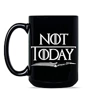 Arya Not Today Mug Arya Stark Not Today Mug Arya Not Today Coffee Mug