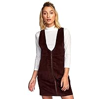 RVCA Women's North Corduroy Jumper Dress