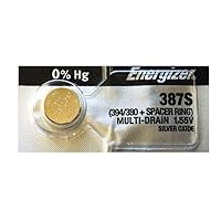 Energizer 387S Low-Drain 1.55V Silver-Oxide Button Cell Battery