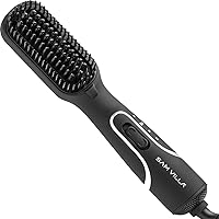 Sam Villa Pro Results 3-in-1 Blow Dryer Brush Straightener & Blowout Brush