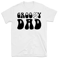 Groovy Dad, Matching Birthday Shirts, Retro Dad Shirt, Unisex Dad Shirt, Gift for Dad, Men's Shirts with Sayings