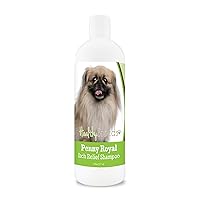 Healthy Breeds Pekingese Penny Royal Itch Relief Shampoo - Stop The Scratching & Relieve The Itch with Essential Oils of Eucalyptus & Cedarwood - Mint Scent - 8 oz