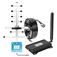 AT&T Cell Phone Signal Booster Verizon T Mobile US Cellular AT&T Signal Booster 5G 4G LTE Band 12, 13, 17 Cell Booster ATT Cell Phone Booster T Mobile Signal Booster Verizon Network Extender for Home