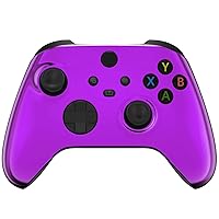 Glossy Chrome Purple Custom Wireless Controller Compatible with Xbox Series X/S, Xbox One, Xbox One S and Windows 10