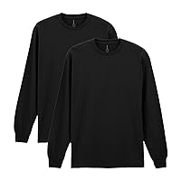 Gildan Youth Ultra Cotton Long Sleeve T-Shirt, Style G2400B, 2-Pack