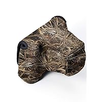 LensCoat Camouflage Neoprene Camera Cover Protection Pouch Bodybagpro W/Lens, Realtree Max5 (lcbbplm5)
