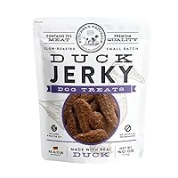 Dog Treat Real Duck Slow Roasted Small Batch Contains 75% Meat No Corn No Soy (40 OZ)