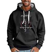 Men's Pullover Sweaters Loose Printed Hooded Sweatshirt Casual Fashion Sports Sweatshirt, M-6XL