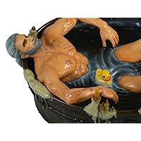 The Witcher III: The Wild Hunt: Geralt in Bath Polyresin Statuette Brown