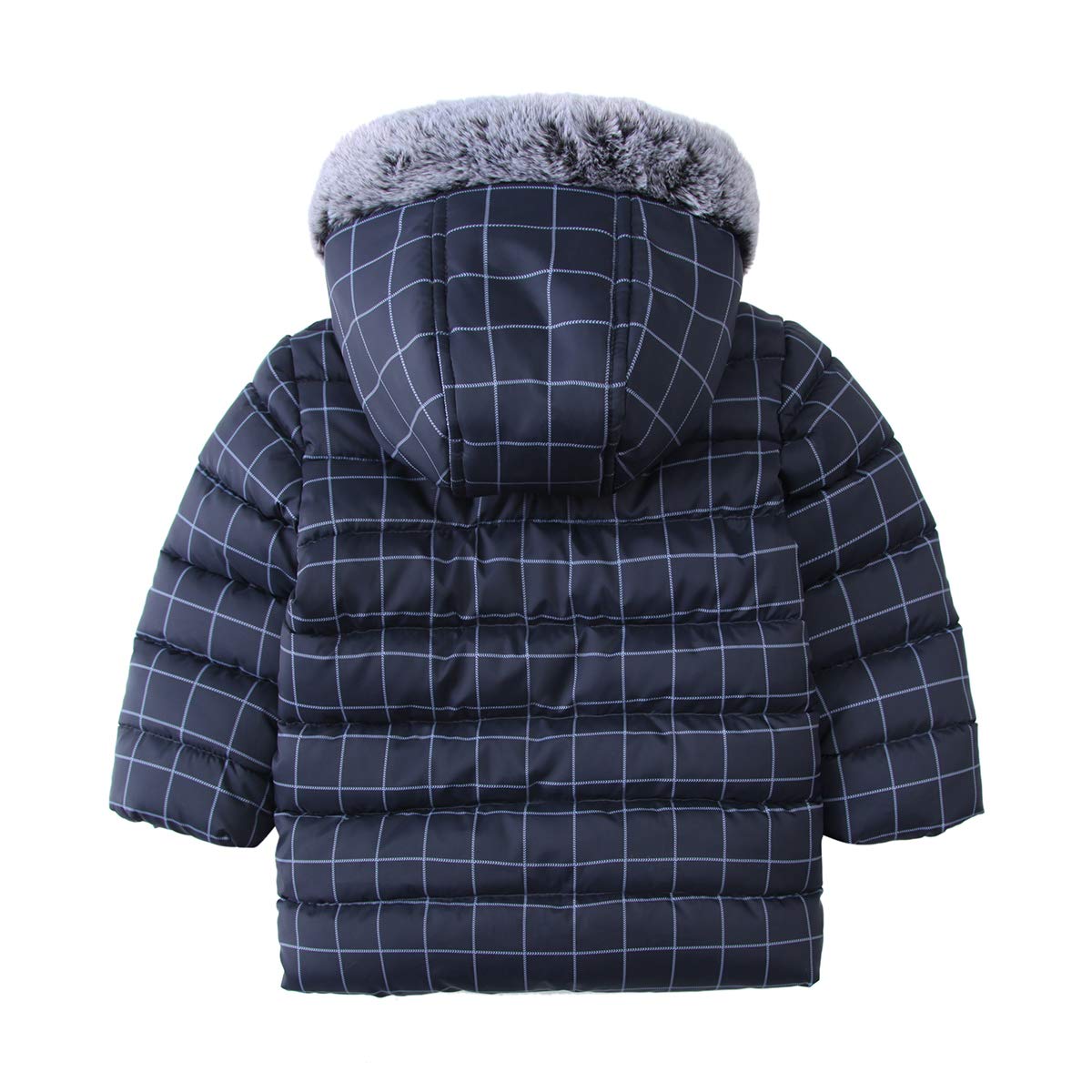 Rokka&Rolla Baby Boys' Water-Resistant Fleece Lined Puffer Jacket Winter Coat for Newborn Infant Toddler