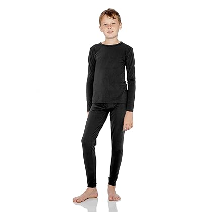 Rocky Thermal Underwear For Boys (Long Johns Thermal Set) Shirt & Pants, Base Layer w/Leggings/Bottoms Ski/Extreme Cold