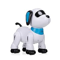 Programmable Robot Dog, K21 Electronic Robot Dog Stunt Dog Robot Dog Voice Control Programmable Music Dancing for Birthday