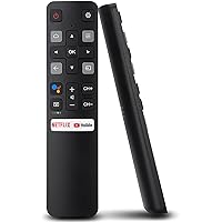 New Replaced Remote RC802V FNR1 Fit for TCL Android 4K Smart TV [NO Voice Function] 40S334 50S434 55S434 75S434 40S330 70S430 32S334 55S435 50S435 43S434 32S6500A 65P8S 65P8 49S6800FS 32S6500S 32A325