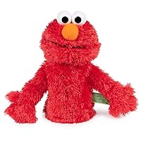 Sesame Street Official Elmo Muppet Plush Hand Puppet, Premium Plush Toy for Ages 1 & Up, Red, 11”