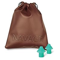 Pair of Nose Pillows (Small) and Burgundy Travel Bag