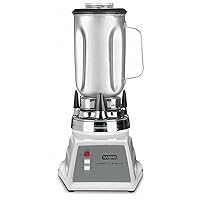 Waring Commercial 7011S 2-Speed Food Blender with Stainless Steel Container, 32-Ounce, Silver