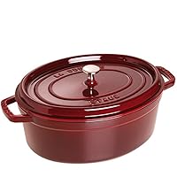 Staub Oval Cocotte, 3.25-Qt., Grenadine