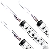 10ml Disposable Syringe with 22G/1.5Inch Needle, Individual Package (20)