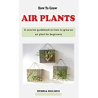 HOW TO GROW AIR PLANTS: A concise air plant care guidebook on how to grow and display an air plant, also known as Tillandsias for beginners HOW TO GROW AIR PLANTS: A concise air plant care guidebook on how to grow and display an air plant, also known as Tillandsias for beginners Kindle Paperback