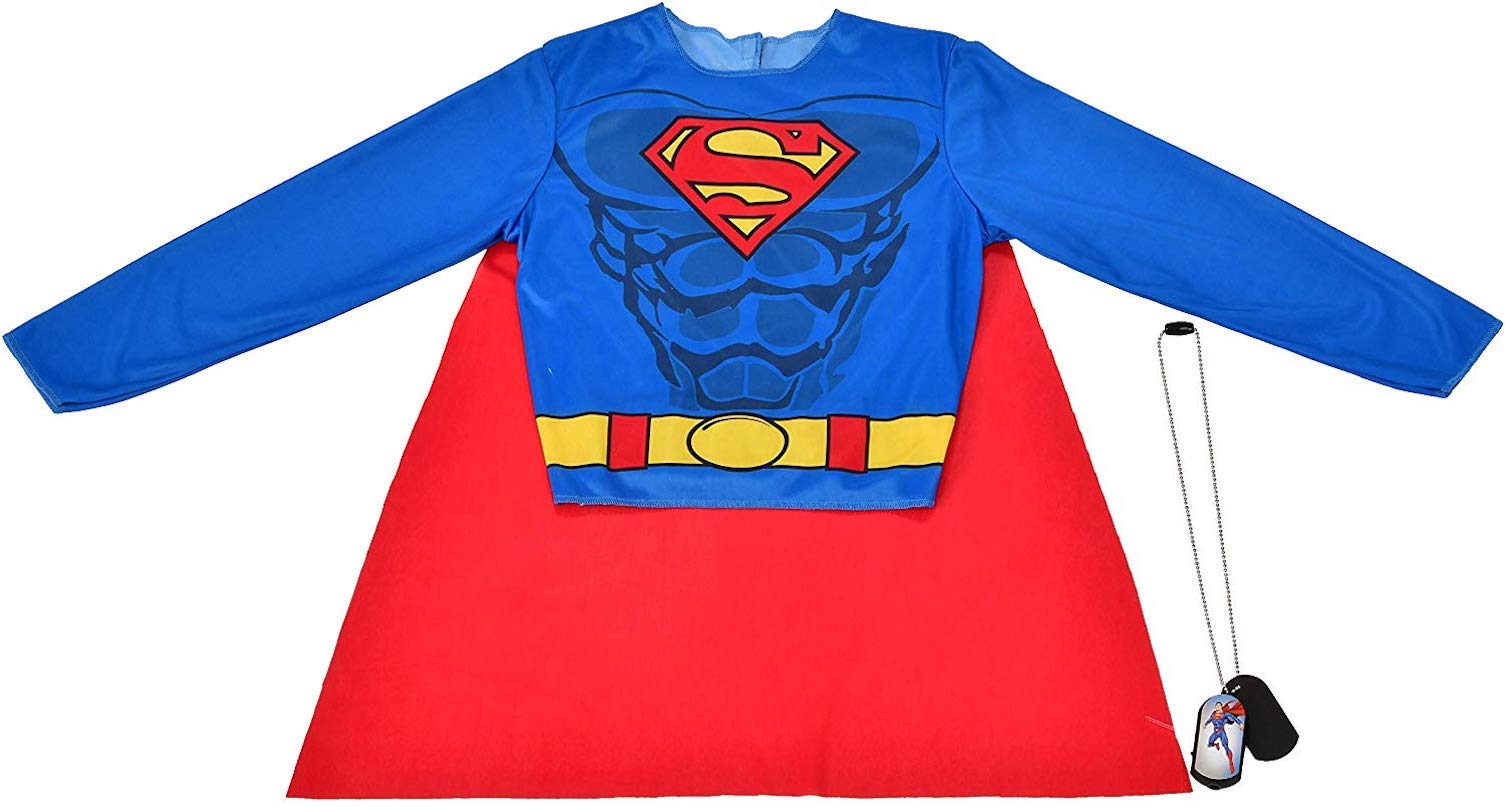 Rubie's Child's DC Comics Dress up Trunk with Superman, The Flash, Batman and Robin