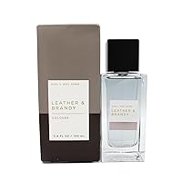 BBW - Bath and Body - Leather & Brandy Men's Collection Cologne 3.4fl oz / 180ml (Pack of 1)