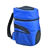 Small dog cat backpack pet backpack outing pet backpack portable pet travel backpack double shoulder strap breathable backpack (2)