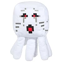 Jay Franco Minecraft Ghast Plush Stuffed Pillow Buddy - Super Soft Polyester Microfiber, 15 inches (Official Minecraft Product)