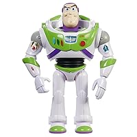 Mattel Disney and Pixar Toy Story Buzz Lightyear Large Action Figure, Posable with Authentic Detail, Toy Collectible, 12 inch Scale