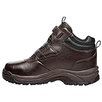 Propet Mens Cliff Walker Strap Hiking Casual Boots Ankle - Brown