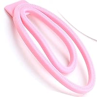 FREDORCH Sex Toys Clip for Sissy Male Penis Ring Chastity Device Adult Female Pussy Penis Training Cock Cage Clip Lock Toy for Man (Large, Pink)