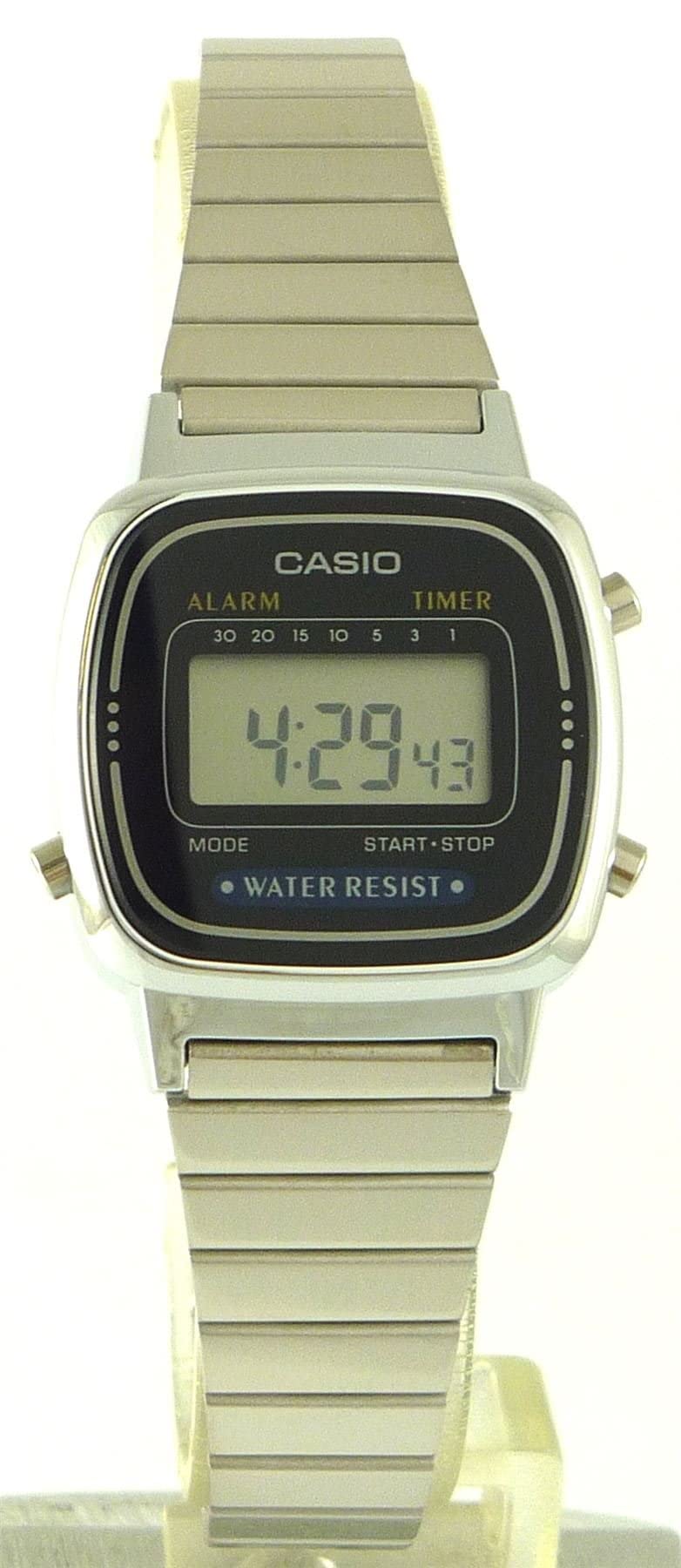 Casio Women's LA670WA-1 Daily Alarm Digital Watch