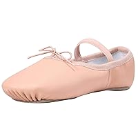 Linodes Leather Ballet Shoes/Ballet Slippers/Dance Shoes (Toddler/Little/Big Kid/Women)