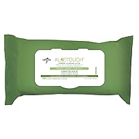 MSC263854H FitRight Aloe Personal Cleansing Wipe, Scented, Flip Top Lid, 8