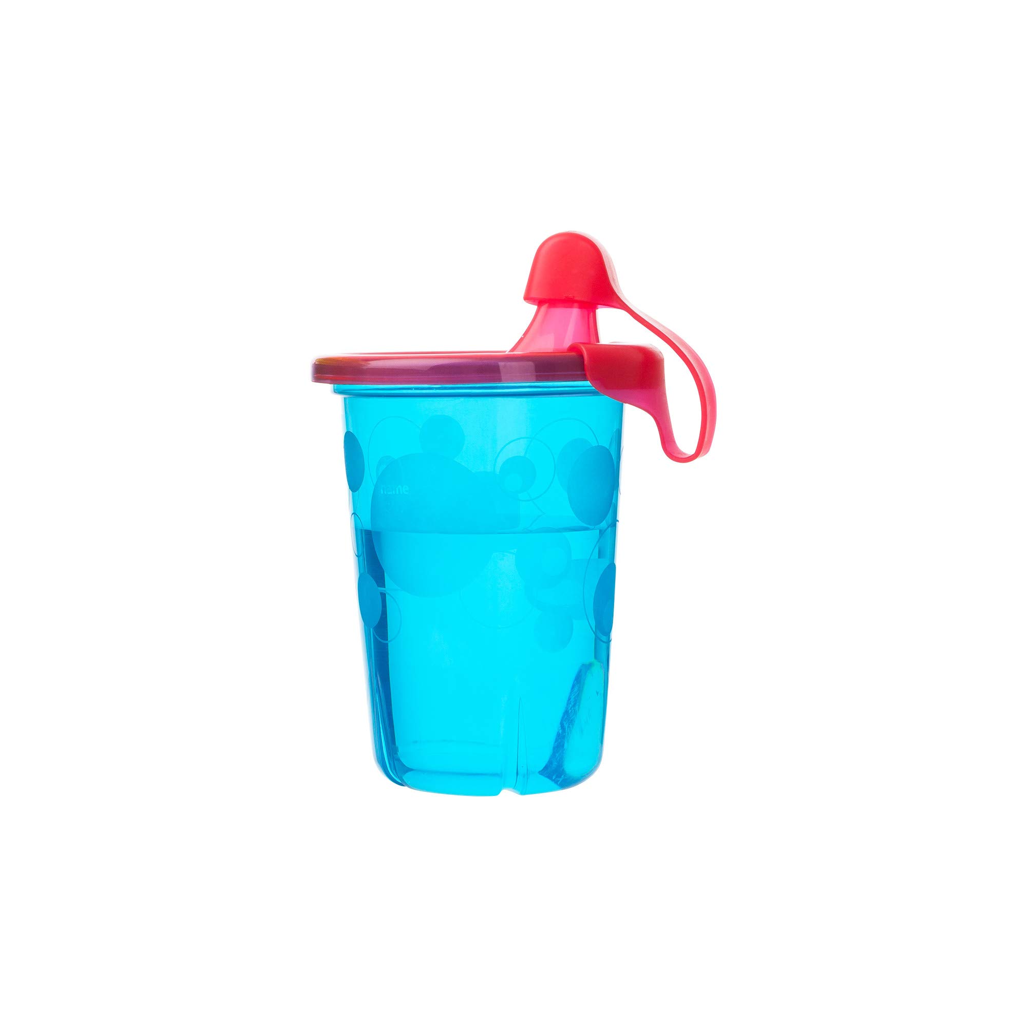 The First Years Take & Toss Spill Proof Sippy Cups - Reusable Toddler Cups - Rainbow - Kids Cups and Snap On Lids for Ages 9 Months and Up - 4 Count