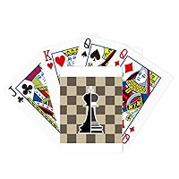 Checkerboard King Black Word Chess Poker Playing Magic Card Fun Board Game