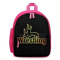 Wrestling Cute Printed Backpack Lightweight Travel Bag for Camping Shopping Picnic