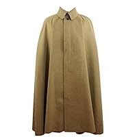New WWII Cape Japanese Imperial Army Wool Brown Coat XS-4XL