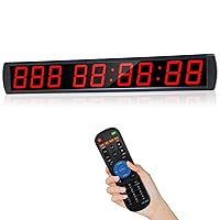 GANXIN 999 Days Countdown Clock Event Timer Led Days Countdown Timer with Large Screen Display Days Hours Minutes and Seconds Count Up Countdown Clock with Remote (50