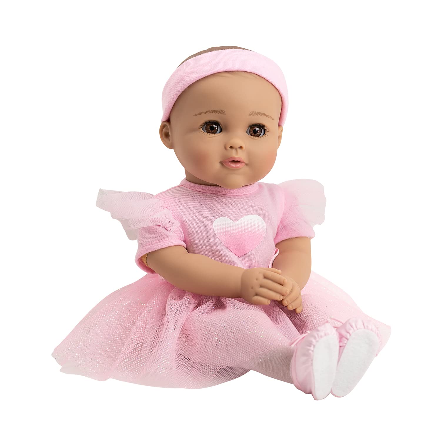 Adora Ballerina Doll - Clara -13 inch Soft Baby Doll, Open/Close Eyes