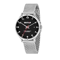 Sector No Limits Womens Analogue Quartz Watch with Stainless Steel Strap R3253522008
