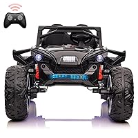 2 Seaters 24V Ride on UTV with Remote Control,10AH Battery, 400W Powerful Motors with 17
