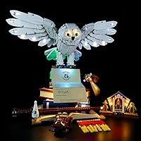 Kyglaring LED Lighting kit Compatible with Lego Harry Potter 76391 Hogwarts Icons - Collectors' Edition Building Kit - Not Include The Model (Classic Version)