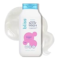 Cloud 9 Body Wash- Pink Blossom Water Lily scent- Formulated with Vitamins B3, C and E and Shea butter - Gentle & Hydrating for Supremely Soft Skin-16 floz.